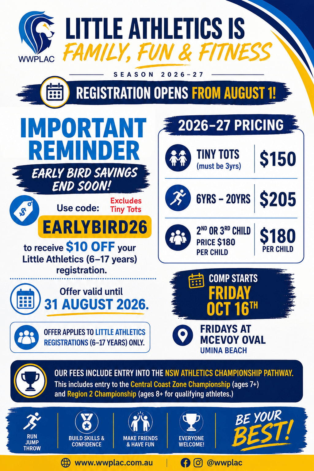 WWPLA Registration with Discount